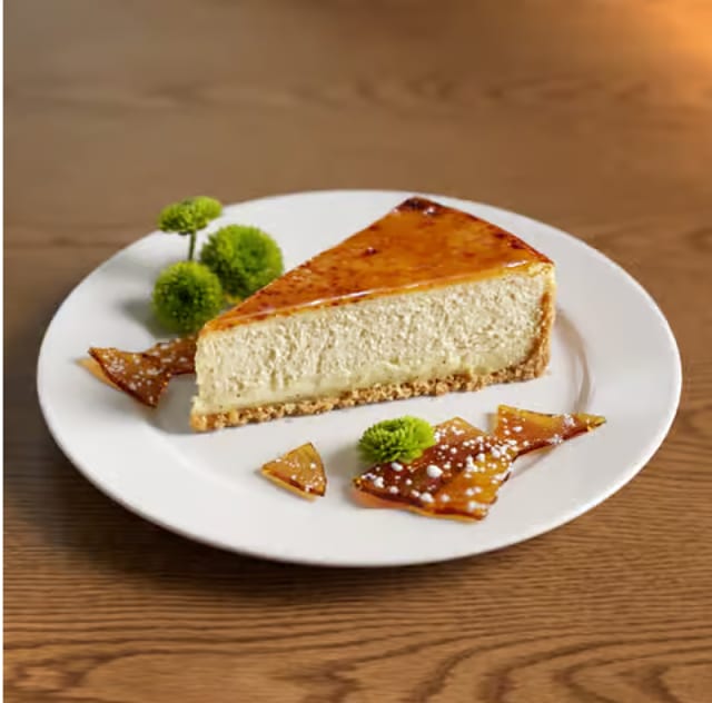 Cheese Cake Crème Brûlée*